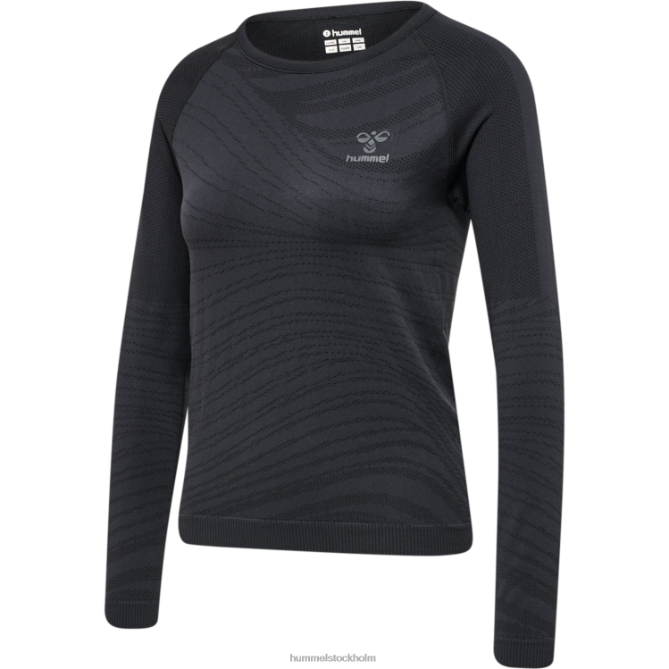 se Hummel unisex- hmlongrid sömlös l/s wo LL40V2526 \"sömlös topp\"