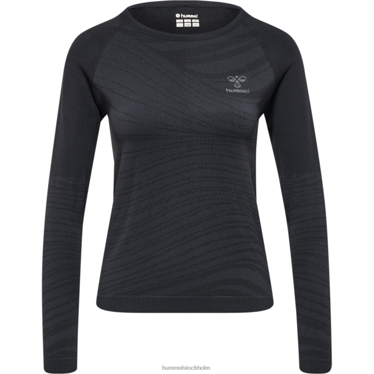 se Hummel unisex- hmlongrid sömlös l/s wo LL40V2526 \"sömlös topp\"
