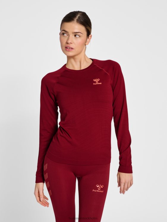 se Hummel unisex- hmlongrid sömlös l/s wo LL40V2583 "sömlös topp"
