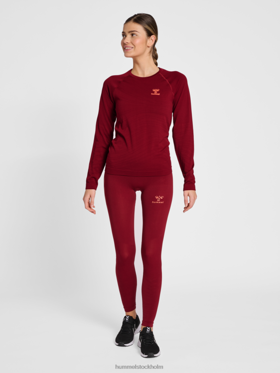 se Hummel unisex- hmlongrid sömlös l/s wo LL40V2583 \"sömlös topp\"