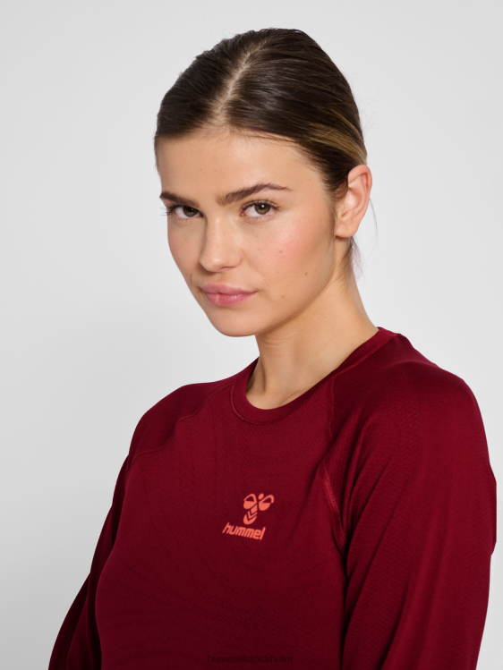se Hummel unisex- hmlongrid sömlös l/s wo LL40V2583 \"sömlös topp\"