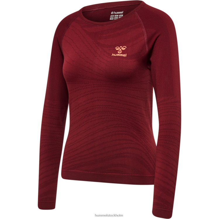 se Hummel unisex- hmlongrid sömlös l/s wo LL40V2583 \"sömlös topp\"