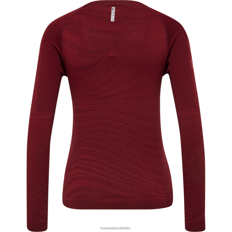se Hummel unisex- hmlongrid sömlös l/s wo LL40V2583 \"sömlös topp\"