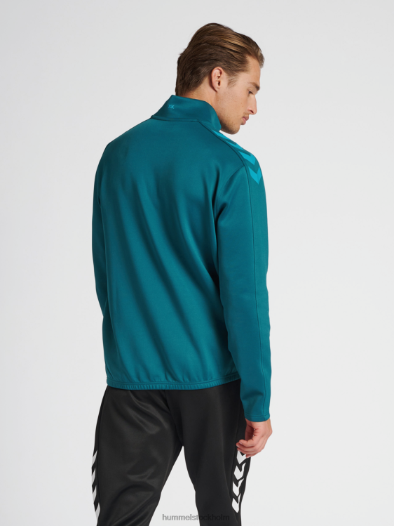 se Hummel unisex- hmlcore xk halv zip poly sweat LL40V2103 \"tröja med halv dragkedja\"