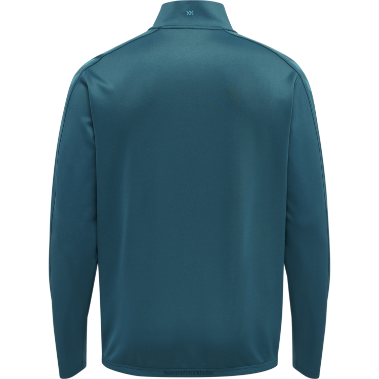 se Hummel unisex- hmlcore xk halv zip poly sweat LL40V2103 \"tröja med halv dragkedja\"